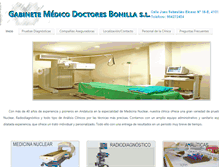 Tablet Screenshot of doctoresbonilla.com